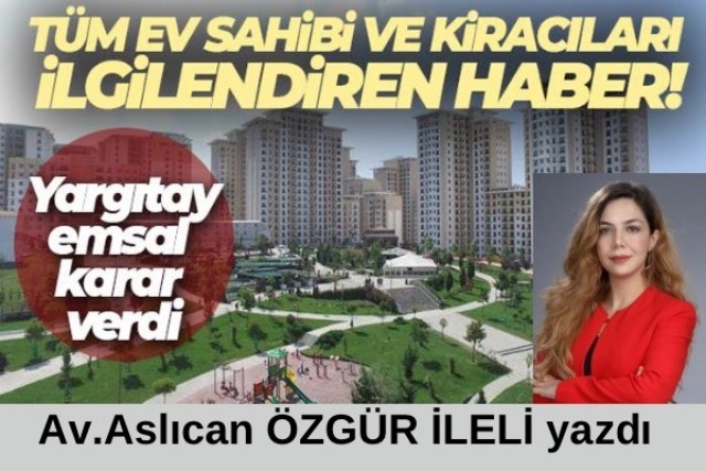 Yargıtay'dan şok karar. Depozitoyu döviz isteyen ev sahiplerine kötü haber